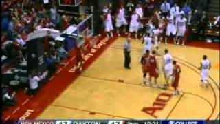 Dayton's Chris Wright Dunks On New Mexico's Drew Gordon & Alex Kirk