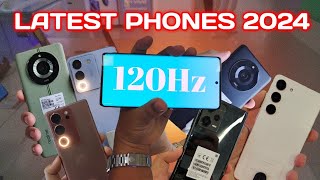 Lates Phones 2024 with 120Hz Screen Refresh Rate