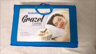 Kurlopillo Grazel Classic pillow unboxing and review