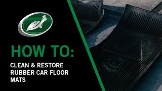 How to Clean & Restore Rubber Car Floor Mats