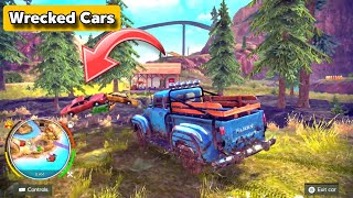 Vintage CARRY Rescue Wrecked Car from The Mud - Off The Road Unleashed Nintendo Switch Gameplay