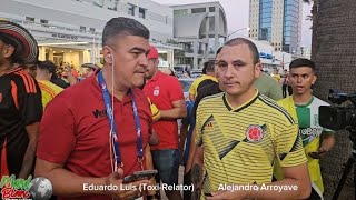 Banderazo y grandes invitados como previa COL vs BRA santa clara