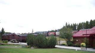 Train at Lake Louise