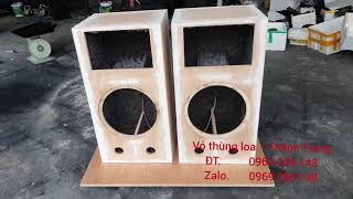 Vỏ thùng loa hộp bass 40 gửi em Cường ở Đồng Nai. ĐT 0969 388 148