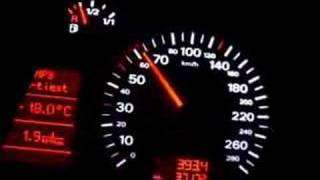 0-100 km/h Audi A3