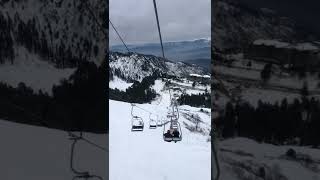 Cable Cars Use To Transport Skier Up The Mountain❤