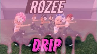 ROZEE (로즈) | 'DRIP' Performance | BABYMONSTER | Roblox Koya Dance Studio | 4K