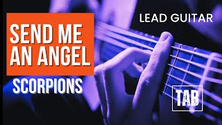 ( Lead Guitar ) Send Me An Angel - Scorpions  - Easy Fingerstyle Guitar Tutorial TAB