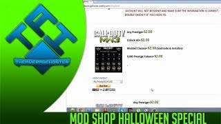 Mod Shop Halloween Special (CLOSED)