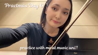 Practice with me at music uni! Sibelius Violin Concerto アメリカの音大生練習風景 シベリウスヴァイオリン協奏曲