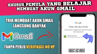 Tutorial membuat akun Gmail Baru tanpa verifikasi nomor telpon - cara membuat Gmail Baru -