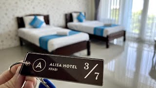 ทัวร์ห้องพัก ที่พักกระบี่ โรงแรมอลิสา (Alisa Krabi Hotel - SHA Plus) สะอาด น่ารัก ราคาประหยัด