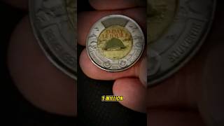 Rare Coin Found in Roll of Toonies #crh #coins #money #shorts