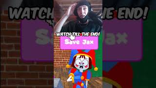 Will POMNI Choose Jax or Skibidi Toilet LIKE vs COMMENT The Amazing Digital Circus REACTION #shorts