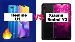 Redmi Y3 Vs Realme U1 Comparison (Specs, Antutu, Geekbench, Camera, battery, Price)