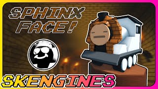 Roblox SKENGINES | How To Get The "Sphinx" Face + "???" Badge| Tutorial