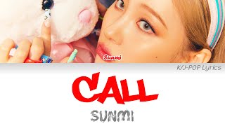 Sunmi (선미) – Call Colour Coded Lyrics (Han/Rom/Eng)