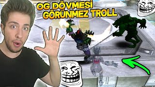 BULAMAYAN ÇILDIRIP KAÇTI !! OG DÖVMESİYLE GÖRÜNMEZ OLUP TROLLEDİM !! WOLFTEAM