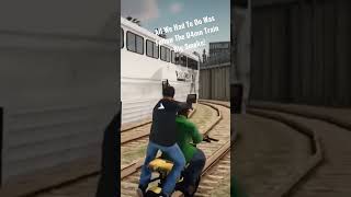 All We Had To Do Was Follow The D4mn Train Big Smoke! #cj #gta #gtasanandreas #rtxon