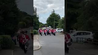 Lisburn Young Defenders Sunday 9th July 2023 Broomhedge Main Street #lyd #marchingbands #twelfth