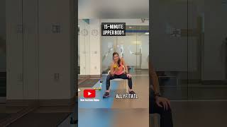 Seated Upper Body Strength #shorts #homeworkout #upperbodyworkout #fitnessmotivation #strength