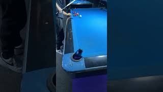 Incredibly unlucky pool trick shot