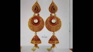 #shorts #gold earings designs #fancyearings designs #gold jhala designs #kundan jhala designs #jhala