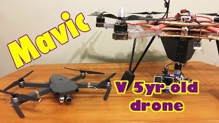 Mavic Pro v 5 Year Old Drone (home built)