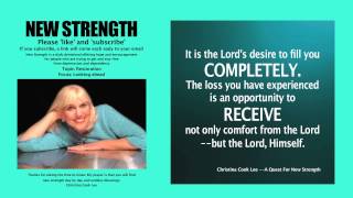 New Strength Devotional, Topic: Restoration, Focus: Looking ahead