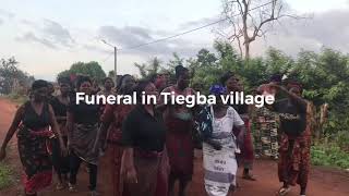 Funeral at Tiegba, my village❤️