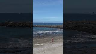 PLAYA DE LAS AMERICAS, TENERIFE, BEACH TROYA #shorts