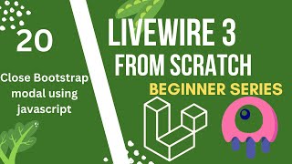 Listening for and dispatching events in script tags | Laravel Livewire 3 from Scratch