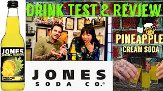 Jones Soda Co review | pineapple cream soda | Drink taste & test