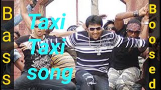 Taxi Taxi song bass boosted (remix) - sakkarakatti- Ar Rahman songs