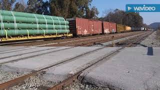 Ns 15T Heads South After Picking One Car At A Attalla Alabama