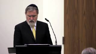 Rabbi Jonathan Sacks at the Catholic Center at NYU, Part III