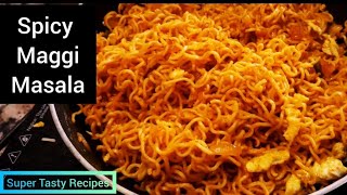 Spicy maggi masala recipe|chinese style masala maggi recipe|Street style maggi noodles recipe|Maggi