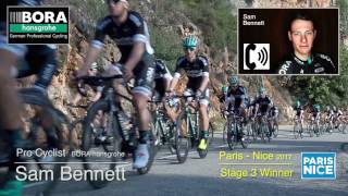 Sam Bennett Paris-Nice interview