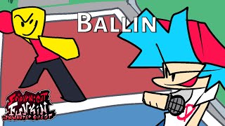 Ballin (FC) Baller vs BF - FNF: Unwanted Guest V3