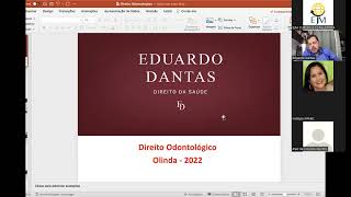 Aula 17 - Prof. Eduardo Dantas | Direito Odontologico