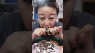 ASMR Eating, Eating Crab and Shrimp