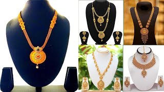 Latest Heavy 22 Carat Gold Rani Haar Collections With Weight And Price