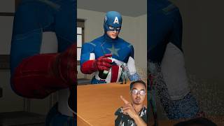 captain america vs ant-man reaction #antman #marvel #avengers #captainamerica #spiderman #animation