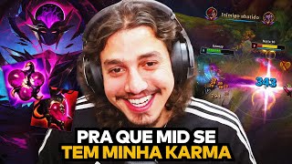 KARMA SUPORTE É IMORAL ATE SEM ITENS!