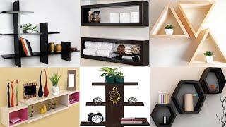 Home wall shelves decorations ideas# Diy wooden shelves design # wood stand ideas #by waniya panting