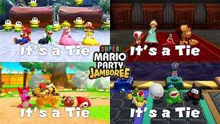 Super Mario Party Jamboree - Minigame Ties/Losses