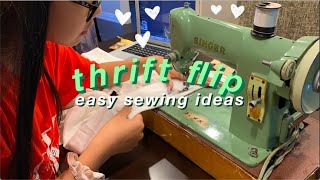 THRIFT FLIP🧵🤩  | EASY SEWING IDEAS, TIPS & TRICKS