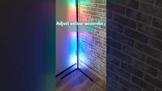 Disco @ Home!! Led floor lamp #homedecor #light #decor #led #floor  #youtubeshorts #shorts