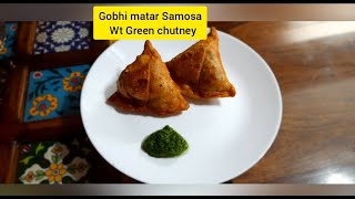 Samosa | Gobi Matar Samosa | ful kopi r Singhara | Cauliflower Samosa