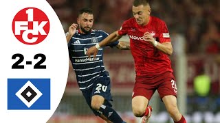 FC Kaiserslautern VS Hamburger SV 2-2 Highlights | Bundesliga 2024/2025